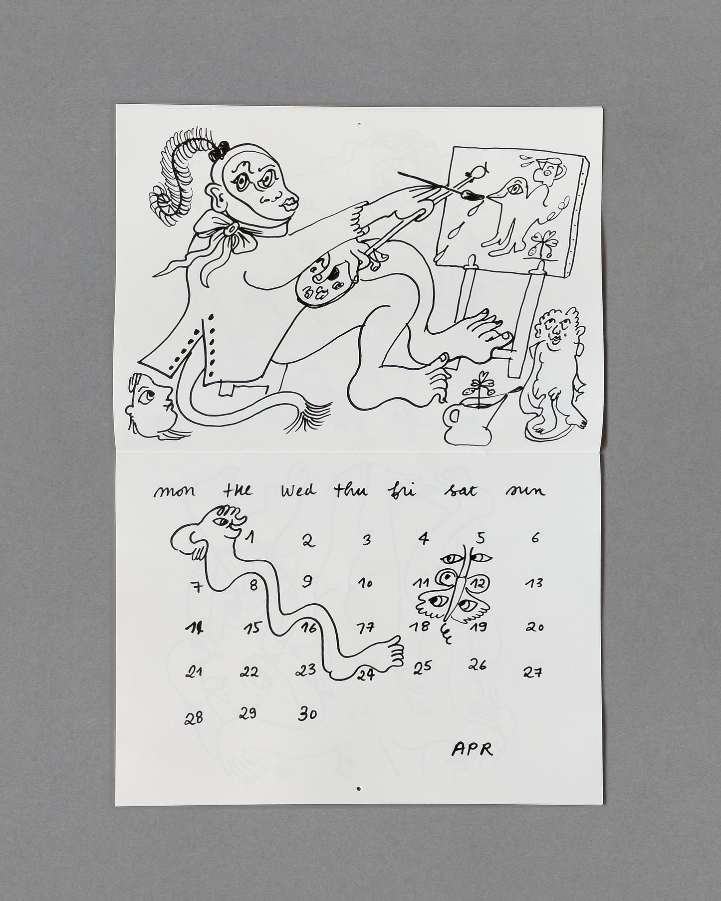 OLGA PRADER - CALENDAR 2025