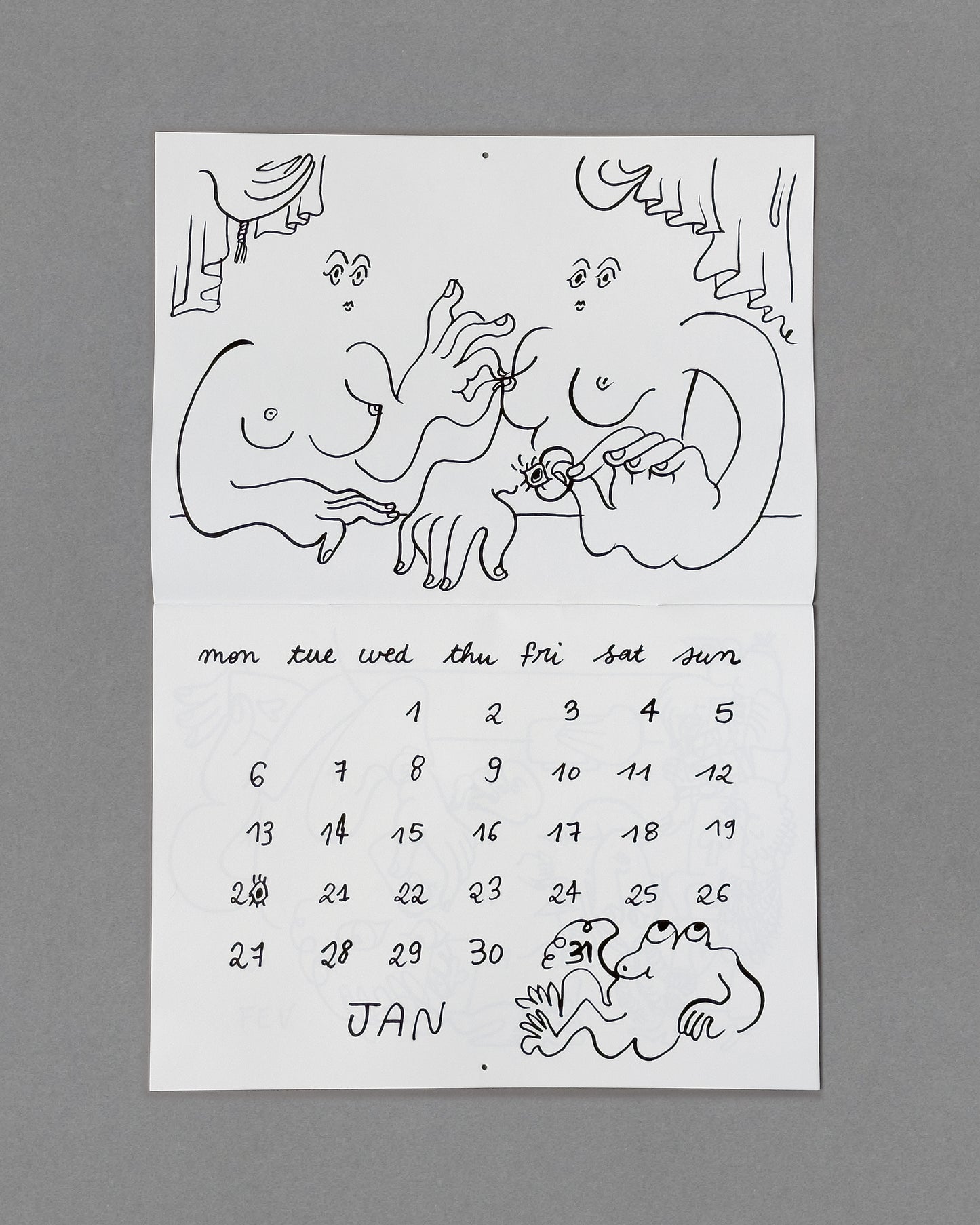 OLGA PRADER - CALENDAR 2025