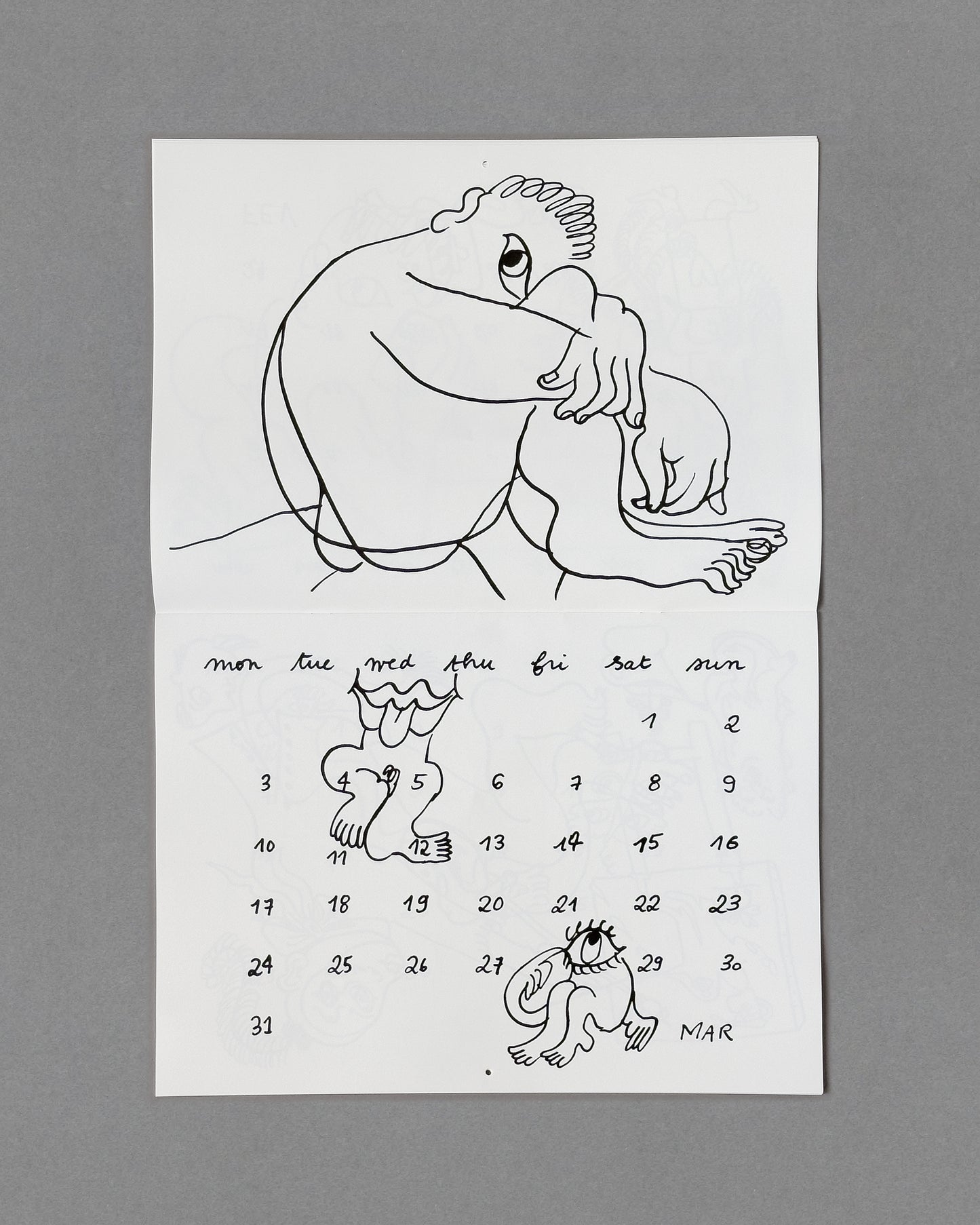 OLGA PRADER - CALENDAR 2025