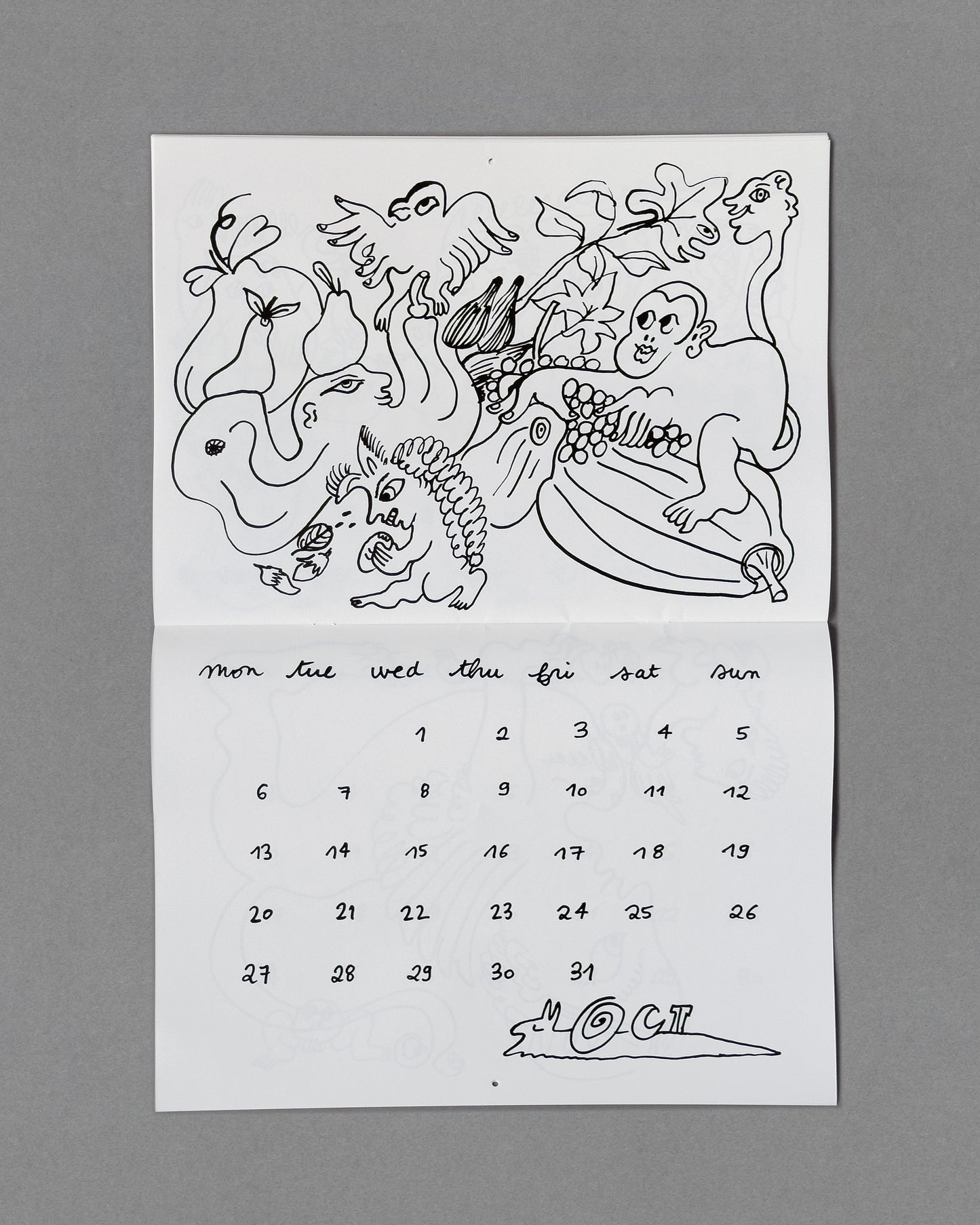 OLGA PRADER - CALENDAR 2025